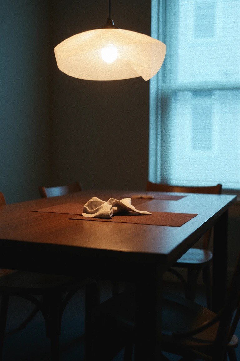 Simple Linen Table Setting