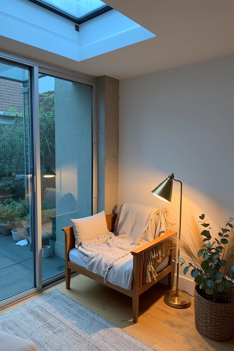 Cozy Nook by Sliding Doors