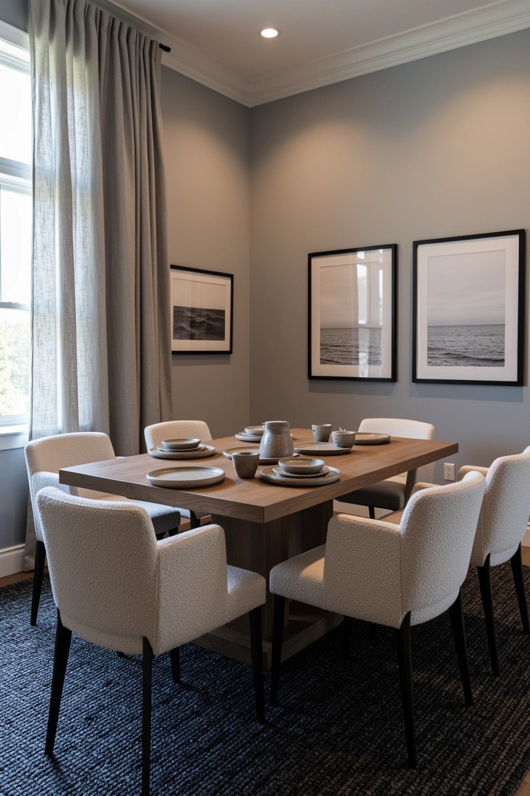 Black and White Ocean Wall Art