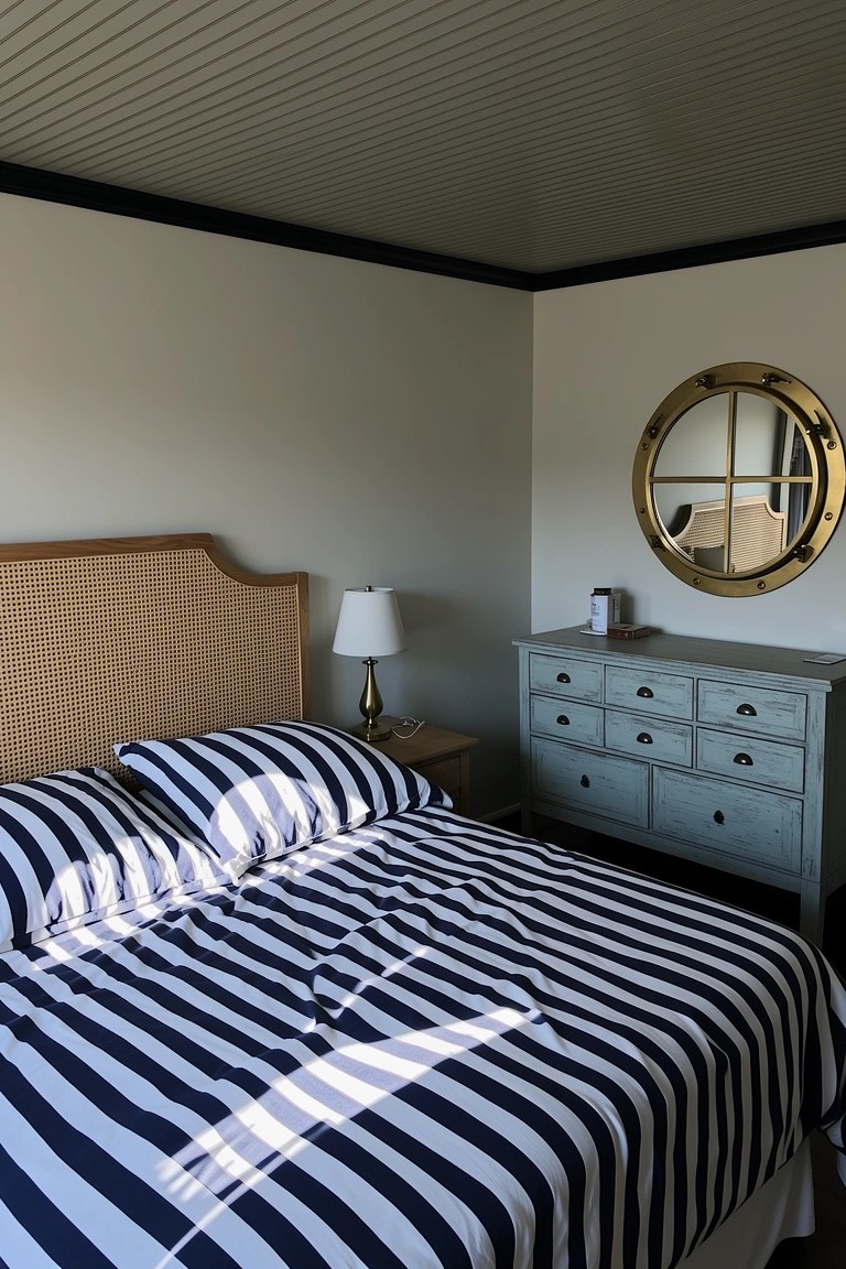 Porthole Mirror Accent