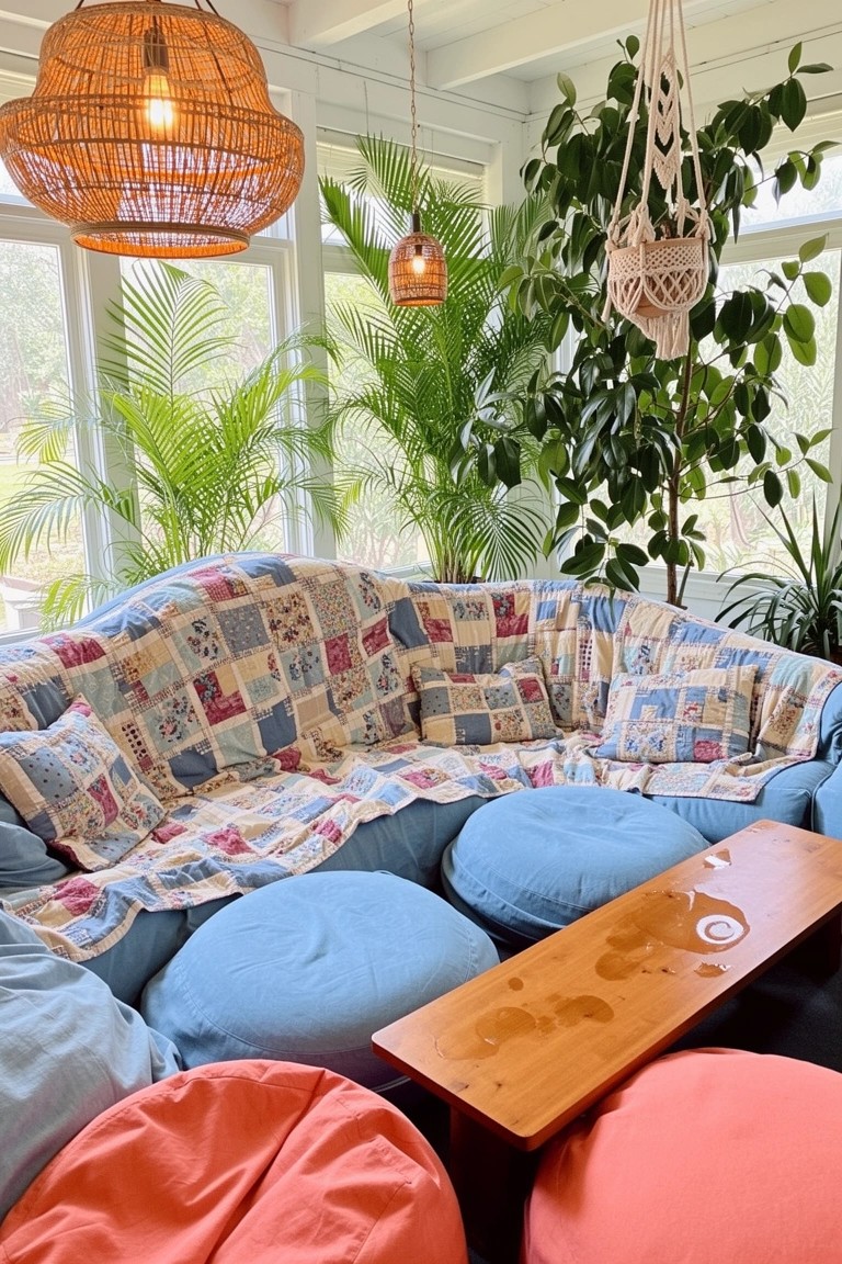 Floor Poufs for Casual Seating