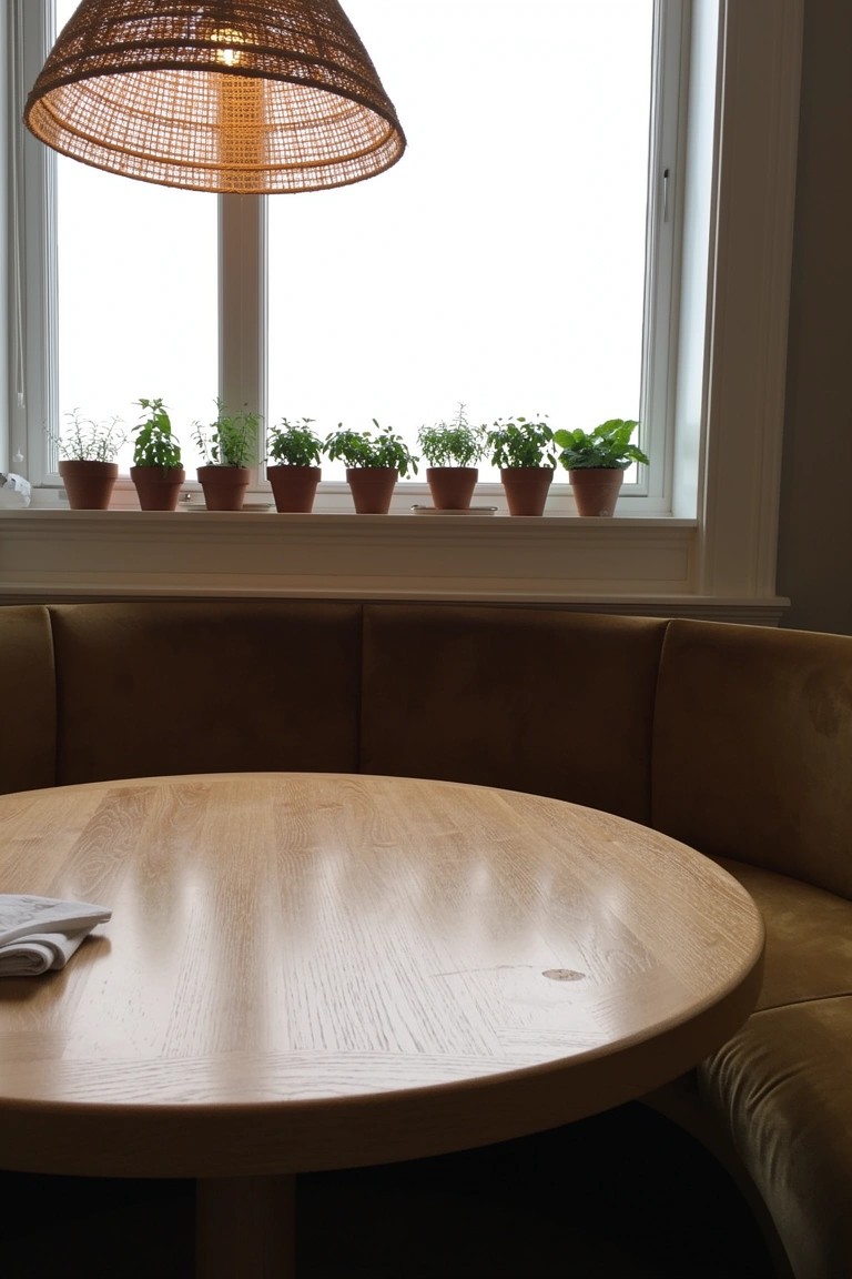 Corner Booth Seating