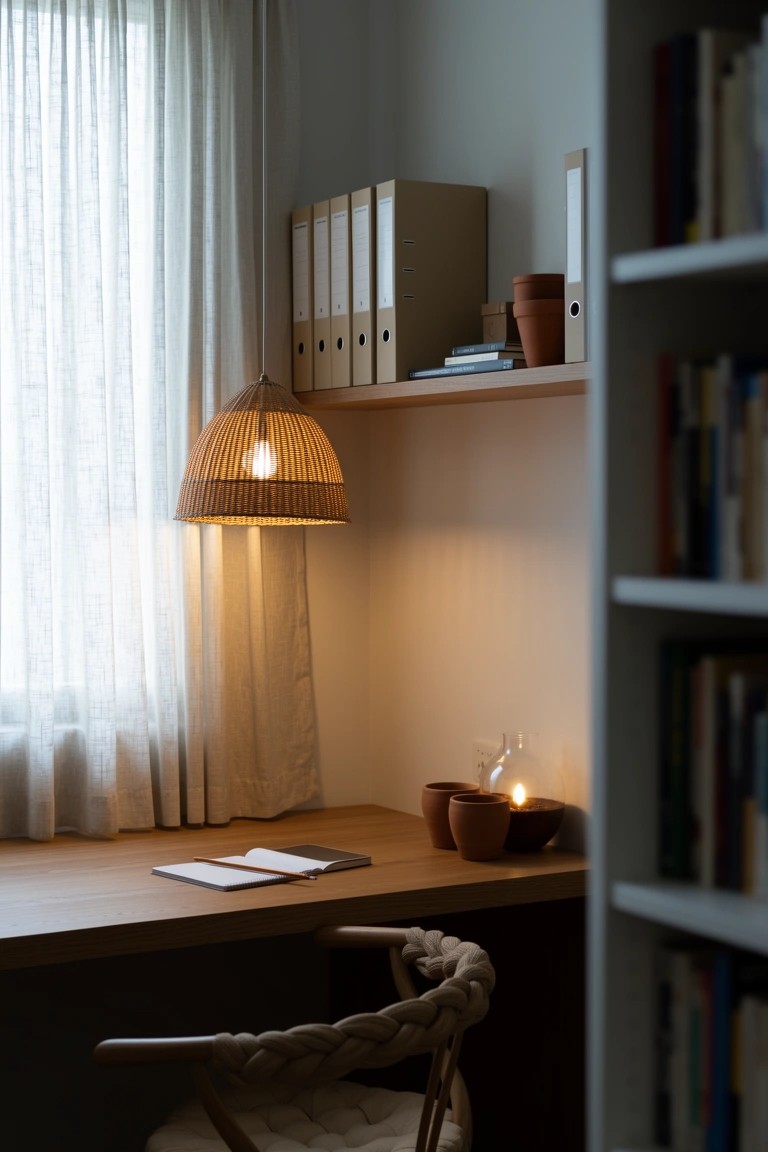 Simple Corner Desk Nook