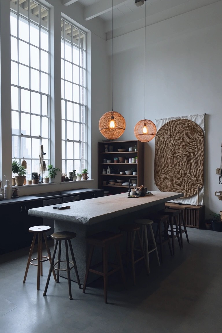 Woven Pendant Lights