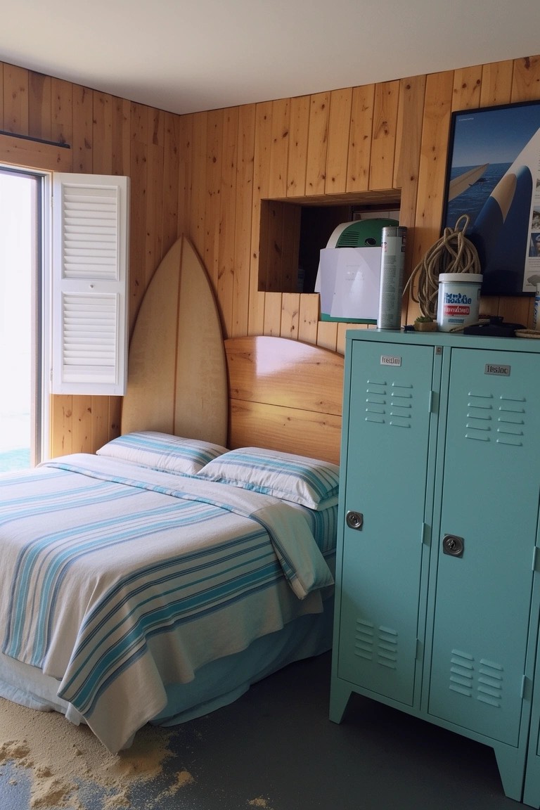 Lockers in the Bedroom