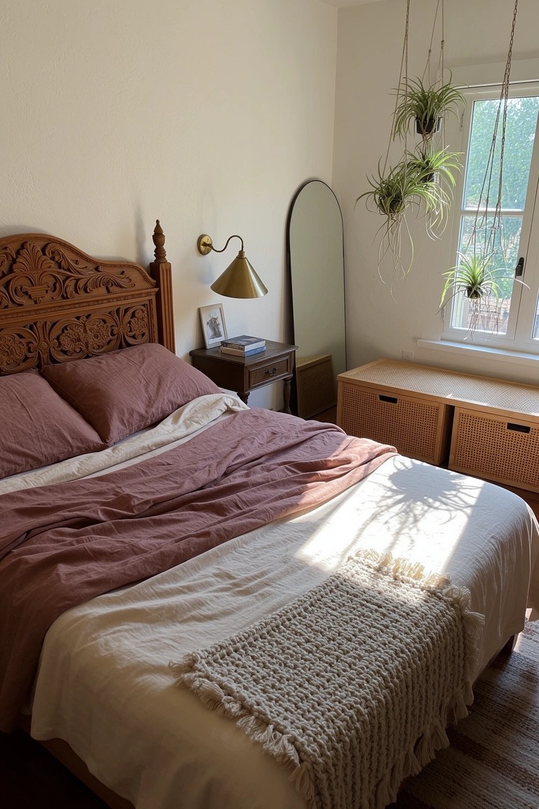 Carved Wooden Headboards