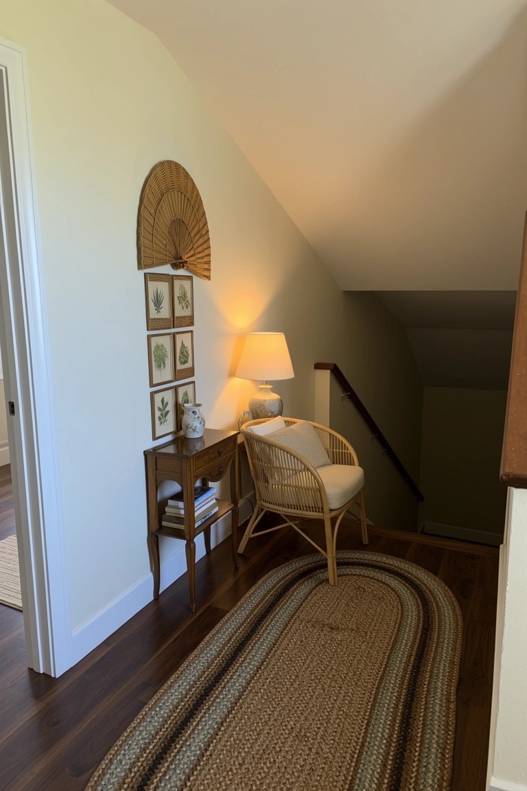Cozy Seating by the Stairs