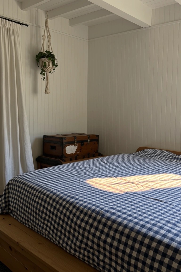Vintage Trunk Bedside Table
