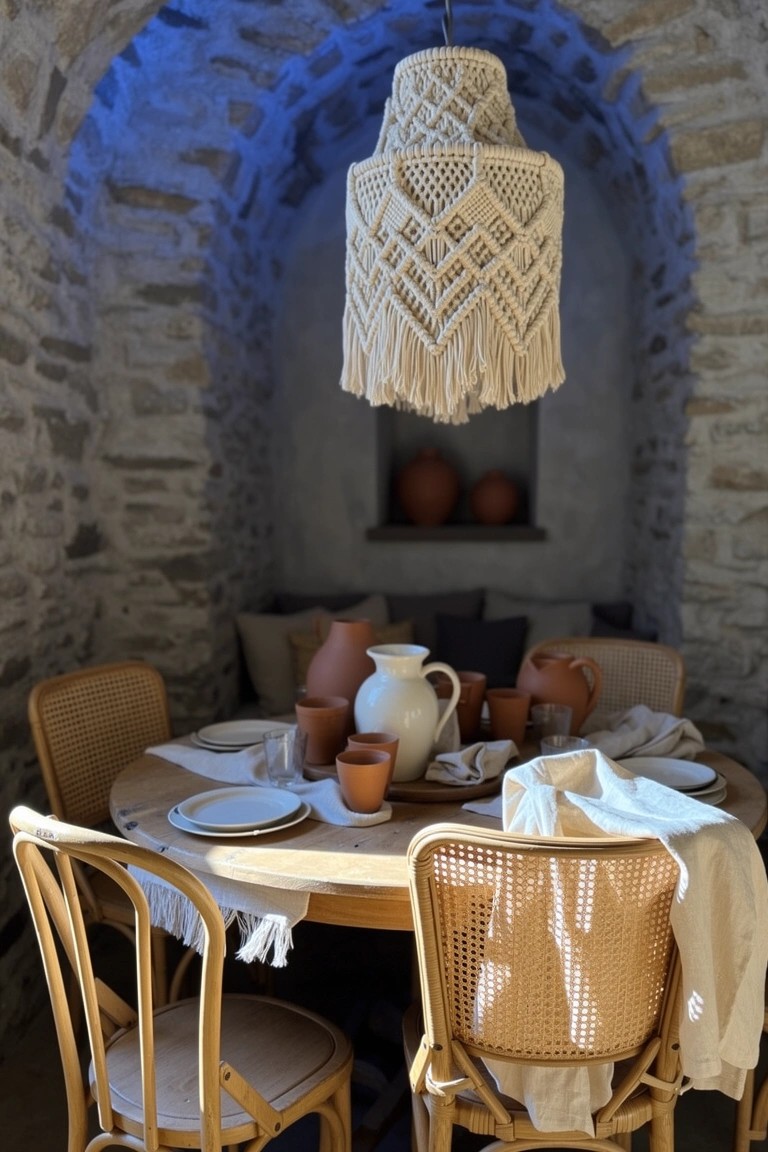 Cozy Alcove Dining Nook