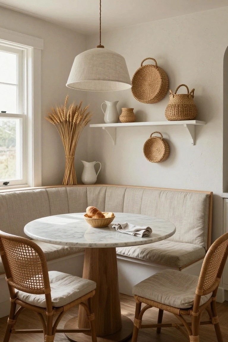Cozy Banquette Nook