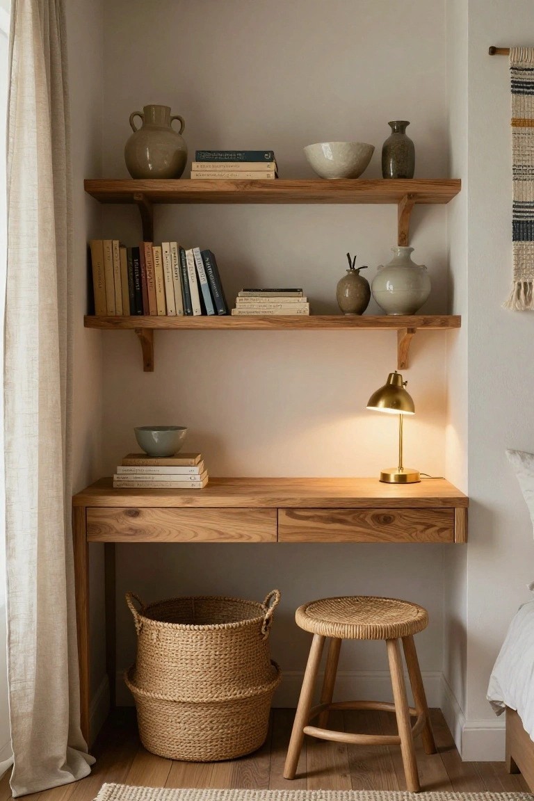 Compact Corner Desk Nook